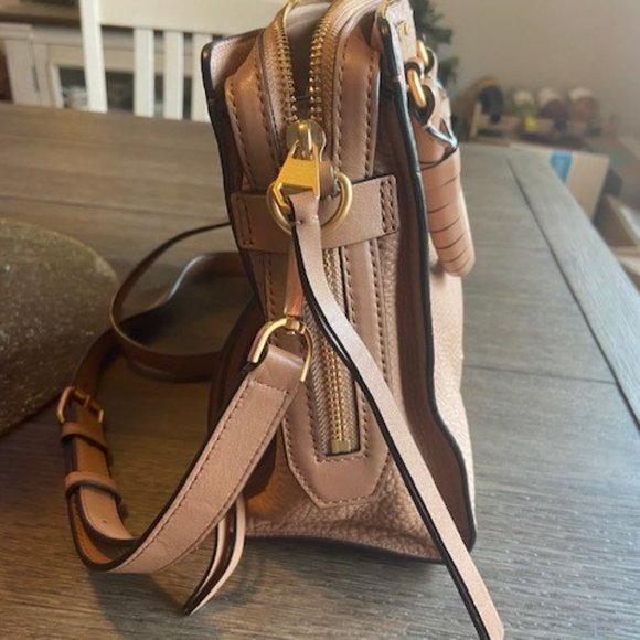 LN $345 Rebecca Minkoff FS Tan Regan Satchel Tote (FREE SHIP!) - Picture 7 of 15